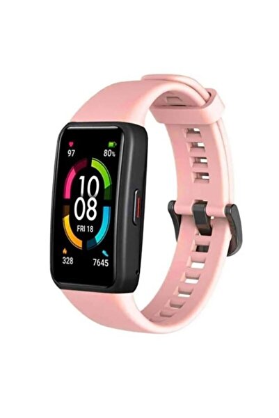 Mi7a Honor Band 6 Akıllı Saat Uyumlu Sportif Silikon Kordon/Kayış