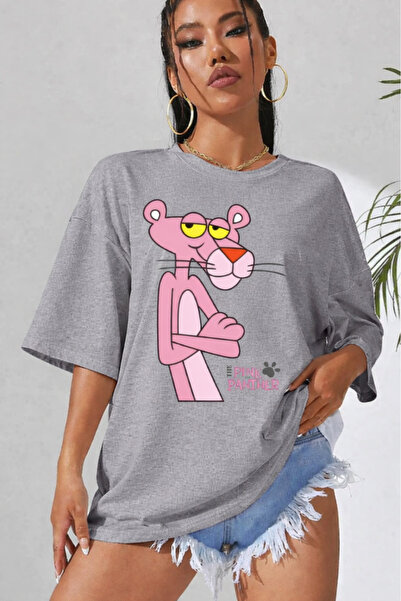 New Shine TRIOC UNISEX CU IMPRIMARE PANTERA ROZĂ