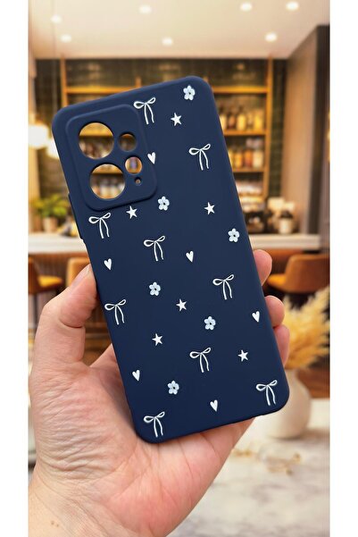 Vip Case Xiaomi Redmi Note 12 Compatible Mini Bow Patterned Silicone Shock-Ab...