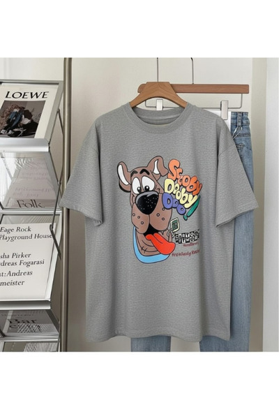 New Shine تي شيرت مطبوع للجنسين من سكوبي دوبي دو