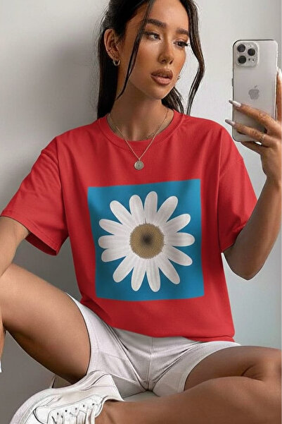 New Shine تي شيرت مطبوع عليه ديزي للجنسين