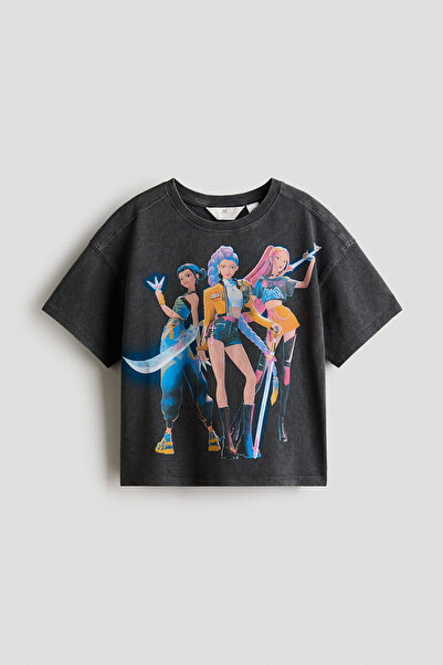 H&M Baskılı Tişört