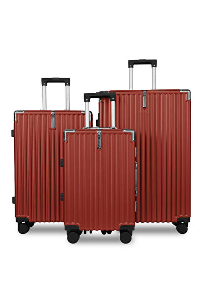 PARAJOHN EmberTrail 3-Piece ABS Luggage Set | Lightweight Hard-Shell Trolley ...