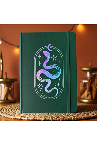 Choice A5 Green A5 Dot Grid Notebook with Numbered Pages, Ultra Paper 160gsm,...