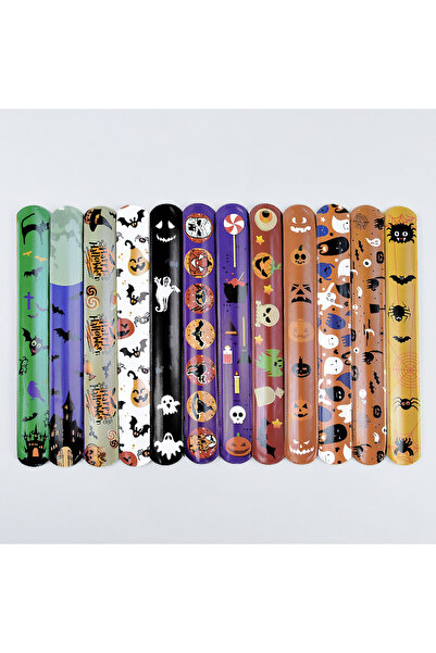 Choice 10PCS Wristband 10-20pcs Halloween Theme Pattern Bracelets Toys Ghost ...