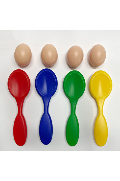 Choice 1 set 1 Set Easter Balance Egg Spoon Fun Sports Egg Balancing Spoon Ba...