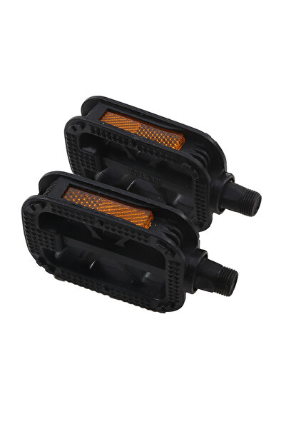 Choice دواسات دراجة سوداء (زوج واحد) مانعة للانزلاق، قابلة لإعادة التركيب، قط...