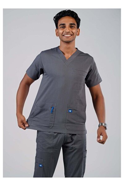 RZ Medical Scrub for Men in Gray