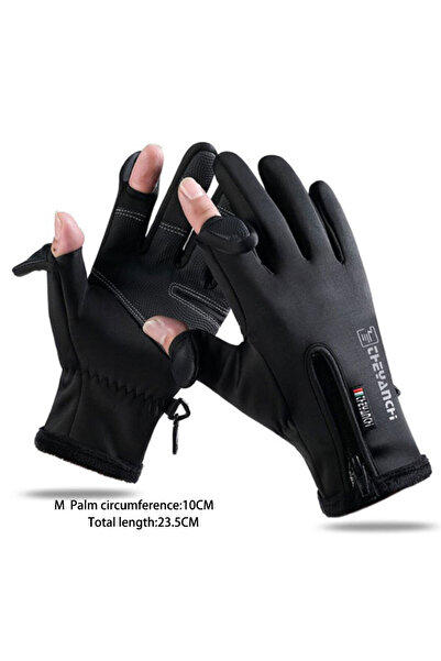 Choice قفازات صيد شتوية من BlackM، قابلة للطي بإصبعين، مقاومة للماء والرياح، ...