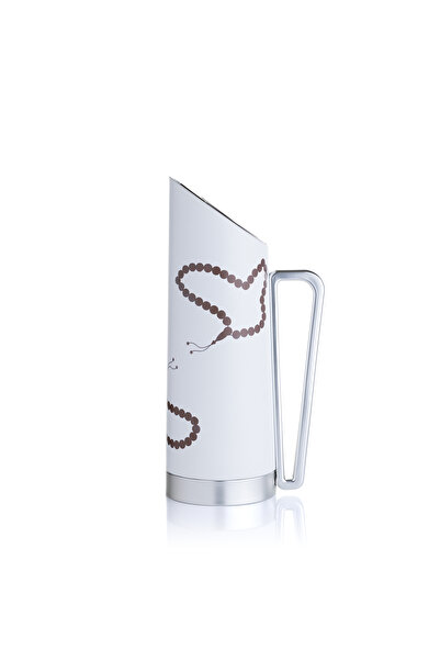 Blends ترمس شاي وقهوة بيج اللون، سعة 0.8 لتر