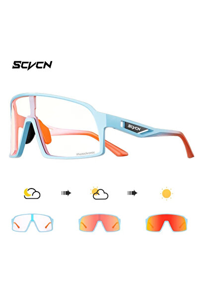 Choice نظارات ركوب الدراجات ColorPhotochromic-07 Scvcn فوتوكرومية للرجال والن...