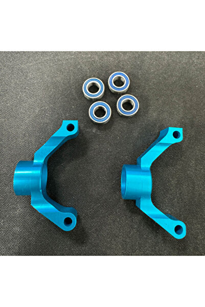 Choice دعامات خلفية زرقاء من الألومنيوم بزاوية 3.0 درجة لسيارة تامييا TT02 (ر...