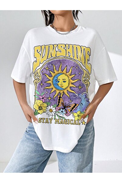 Gollinger Γυναικείο Υπερμεγέθες Μπλουζάκι με Στάμπα EYAXD Sportwear Company