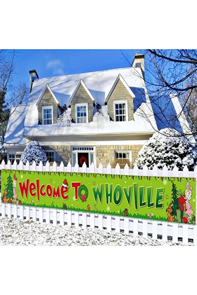 Choice لافتة ترحيبية متعددة الألوان لسياج هوفيل، ديكور مرح لحفلات عيد الميلاد...