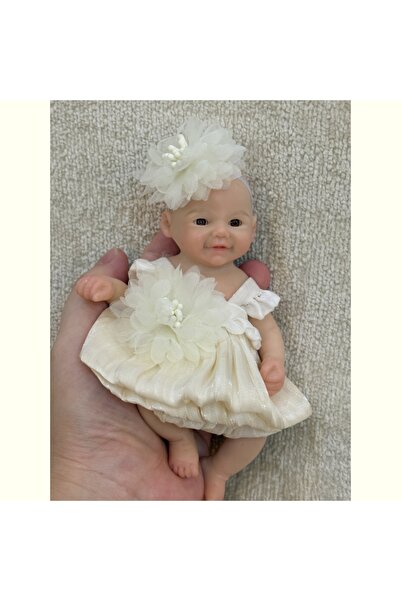 Choice دمية بيبي ميني ريبورن من السيليكون، مقاس 6 بوصات/15 سم، بعيون مفتوحة، ...