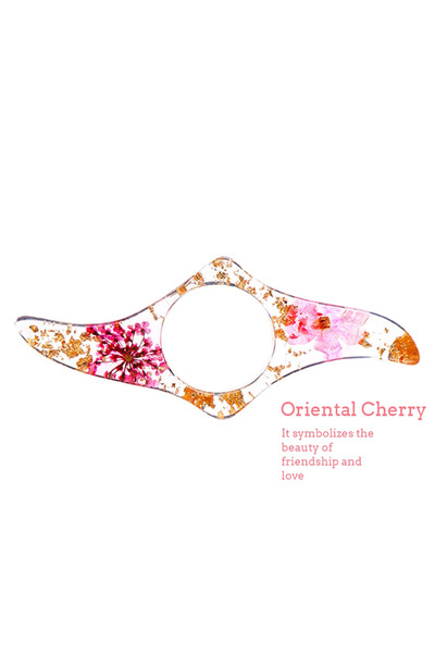 Choice WJ007-2 Exquisite Dried Flowers Thumb Book Support Book Page Holder Re...