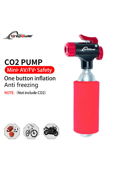 Choice CO2-A10-Black Ctrepower Portable Bicycle Air CO2 Pump Tire Inflator Fo...