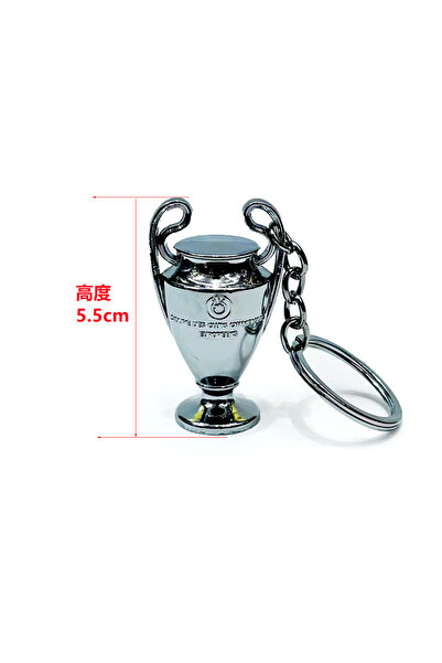 Choice 10 Football Hercules Trophy Keychain European Cup Champions League Tro...