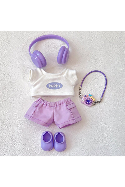 Choice فضي [بدون دمية] لدمية لابوبو مقاس 17 سم، ملابس صغيرة لطيفة للزينة، الإ...