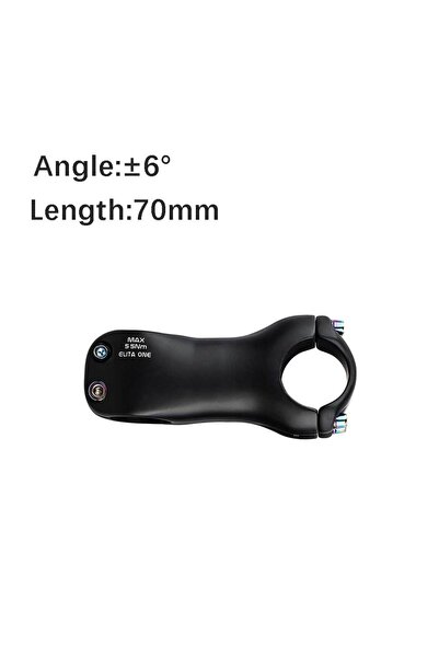 Choice1 جذع دراجة جبلية من الكربون من إيليتاون، بزاوية 6 درجات، 70 مم، مناسب ...