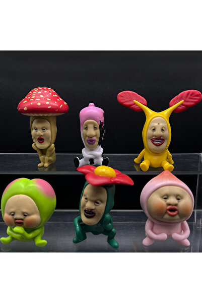 Miniso WHITE Anime Figures Cartoon QUALIA Kobito Farm Elf Doll Toy Action Fig...