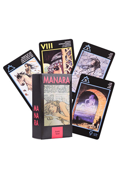 Choice XJW96 Manara Tarot Board Game Cards Mysterious Divination Deck Family ...