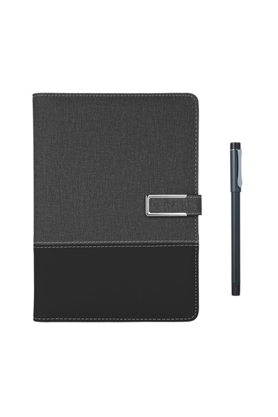 Choice black Smart Pen + A5 Leather Notebook Lined Journal Planner+Writing Bo...
