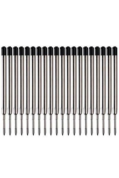 choice2 عبوات حبر أسود، 20 قطعة أو 100 قطعة، أقلام حبر جاف متوسطة السن، 3.9 ب...