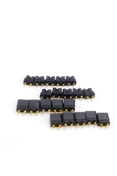 Choice ١٠ أزواج من موصلات XT30 السوداء، ٥/١٠/١٥ زوجًا من موصلات XT30-U الذكري...