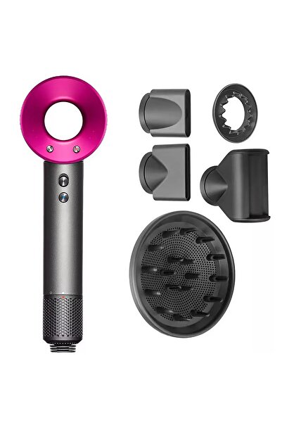 TodayShop Professional Ultrasonic Hair Dryer with 5 Accessories and Ion Techn...