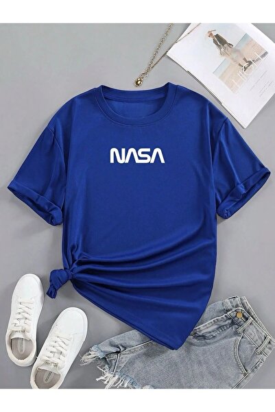 EYAX MODA TRICOU IMPRIMAT NASA PENTRU COPII - TRICOU CU GULER ROTUND