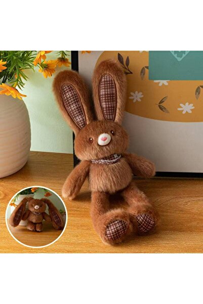 Miniso 30 سم 30 سم أحدث لعبة أرنب صغير محشو لطيف قابل للسحب والنمو، دمية مصنو...