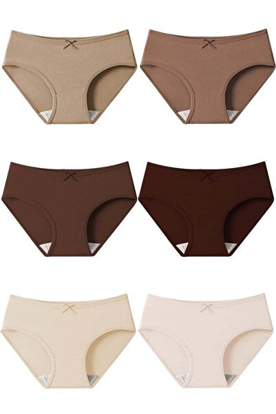 Zeemey Cotton Bikini Underwear 6 Pieces