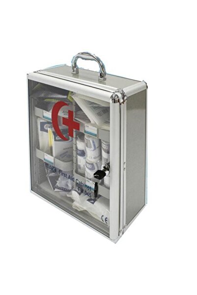 Max خزانة الإسعافات الأولية FM049 فارغة كبيرة (54 × 30 × 16 سم)