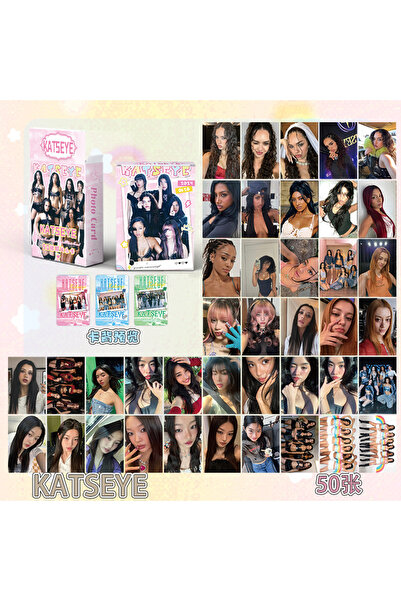 Choice ٥٠ قطعة - كاتساي (وردي) بطاقات ليزر جديدة مكونة من ٥٠ قطعة/مجموعة، تضم...