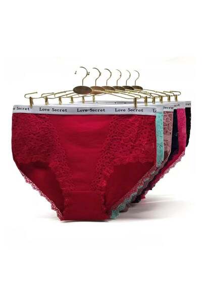 Zeemey 6 Pieces Women's Cotton Bikini Underwear