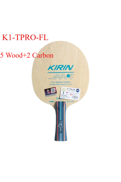 Choice قاعدة مضرب تنس الطاولة K1 Pro-FL LOKI K1-TPRO، 5 قطع خشبية + 2 قطع كرب...
