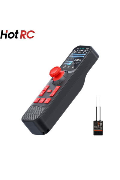 Choice جهاز إرسال واستقبال لاسلكي DS800 TX RX Hotrc hot rc DS800 DS 800 بشاشة...