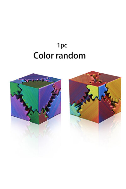 Choice1 لعبة ألغاز كروية مربعة مطبوع ثلاثية الأبعاد، لعبة إبداعية لتخفيف التوتر