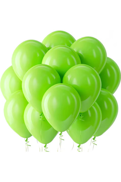 Choice بالون أخضر فاكهي مقاس 12 بوصة، 20 قطعة، متوفر بأحجام 5/10/12/18 بوصة، ...