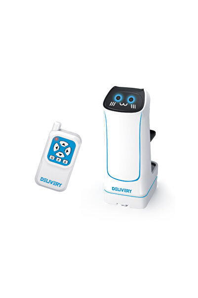 Choice لعبة روبوت توصيل طعام تعمل بجهاز تحكم عن بعد بتردد 2.4 جيجاهرتز باللون...