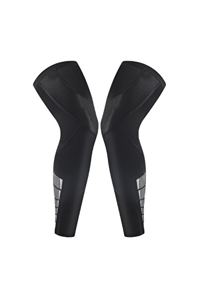 Choice زوج واحد من واقيات الركبة للدراجات باللون الأسود مقاس XL، واقيات ساق ط...