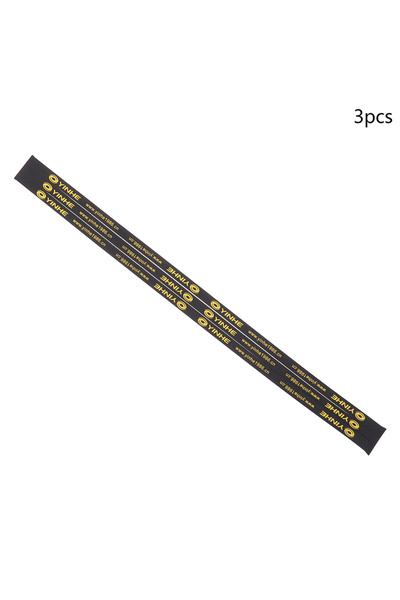 Choice شريط لاصق أسود لحماية حواف مضرب تنس الطاولة (3 قطع) - شريط جانبي لحماي...