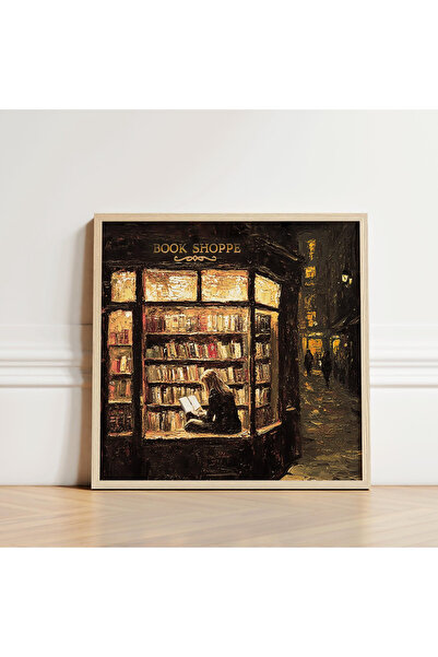 Tuba Decor Tablou pătrat cu rama din lemn