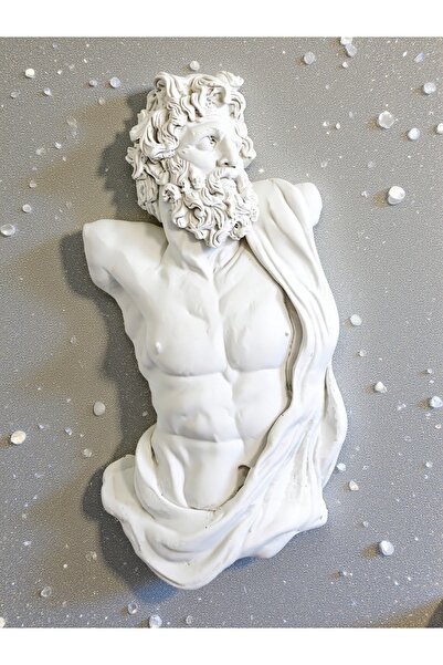 Geray Design LAOCOÖN BÜST HAM HEYKEL BİBLO HEDİYELİK EV DEKORASYON ÜRÜNLERİ