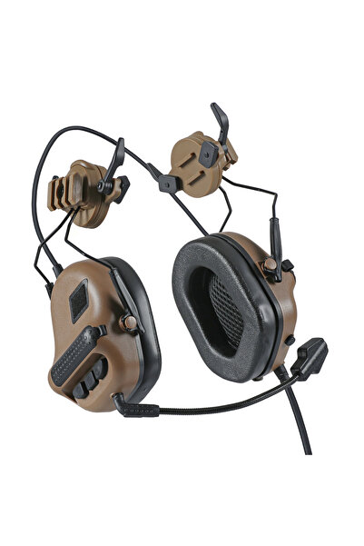Choice F20-E-Desert Army Shooting Earmuffs Tactical Hunting Headset Electroni...