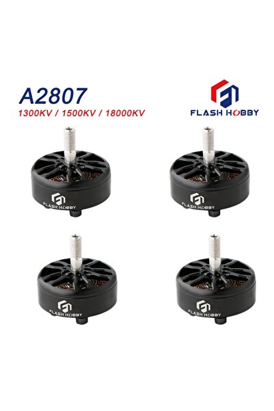 Choice 4 قطع من محركات فلاش هوبي شريك A2807 2807 6S بدون فرش 1300KV لطائرات F...