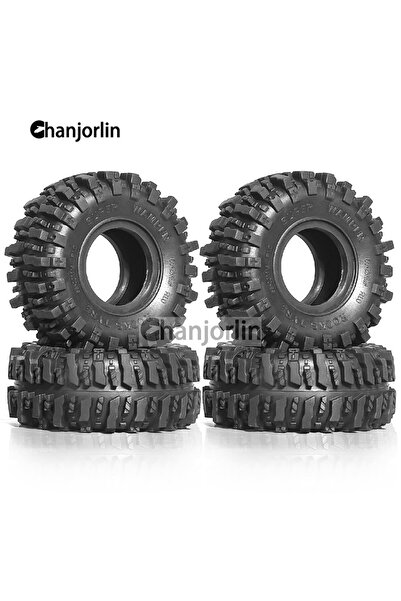 Choice 4 قطع من إطارات سيارات الزحف التي تعمل بالتحكم عن بعد مقاس 1.0 بوصة (5...