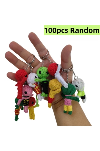 Choice 5-5.5 سم، 100 قطعة لكل طلب، سلسلة مفاتيح دمى سحرية صغيرة لإكسسوارات ال...