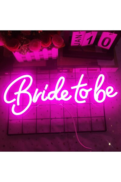 Slasa لافتة نيون "عروس المستقبل" - مصباح جداري LED مقاس 42 × 29 سم لتزيين حفل...